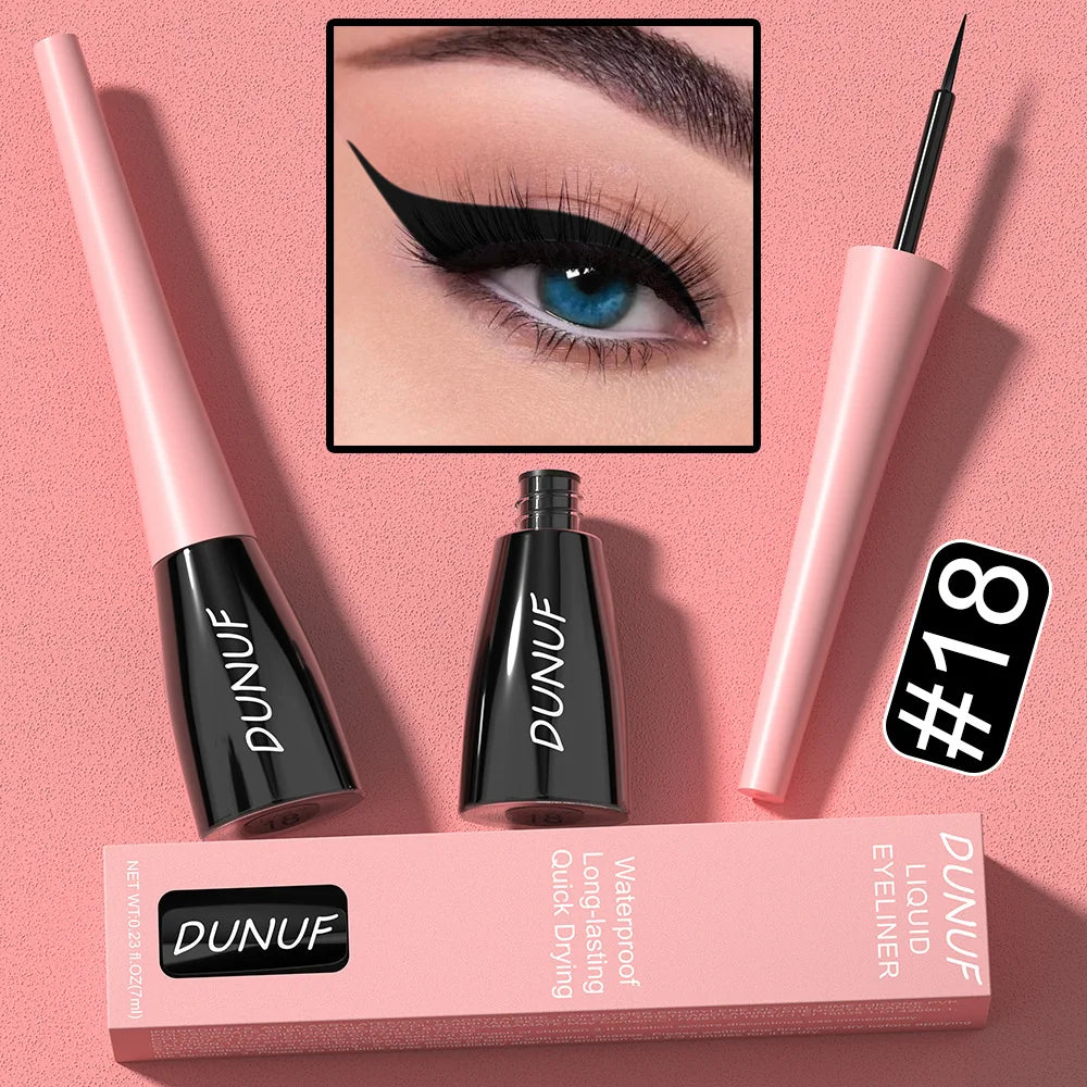 Colourful Liquid Eyeliner Waterproof Matte 7ML