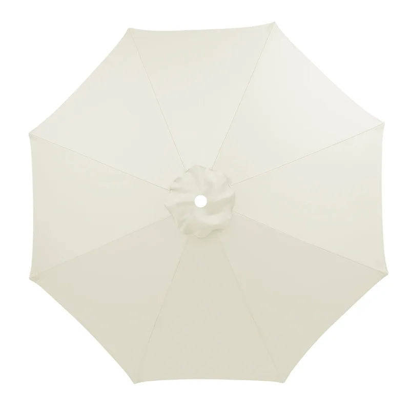 2/2.7/3m Garden Umbrella Cover Waterproof Beach Canopy Outdoor Garden UV Protection Parasol Sunshade Umbrella Replacement Cover