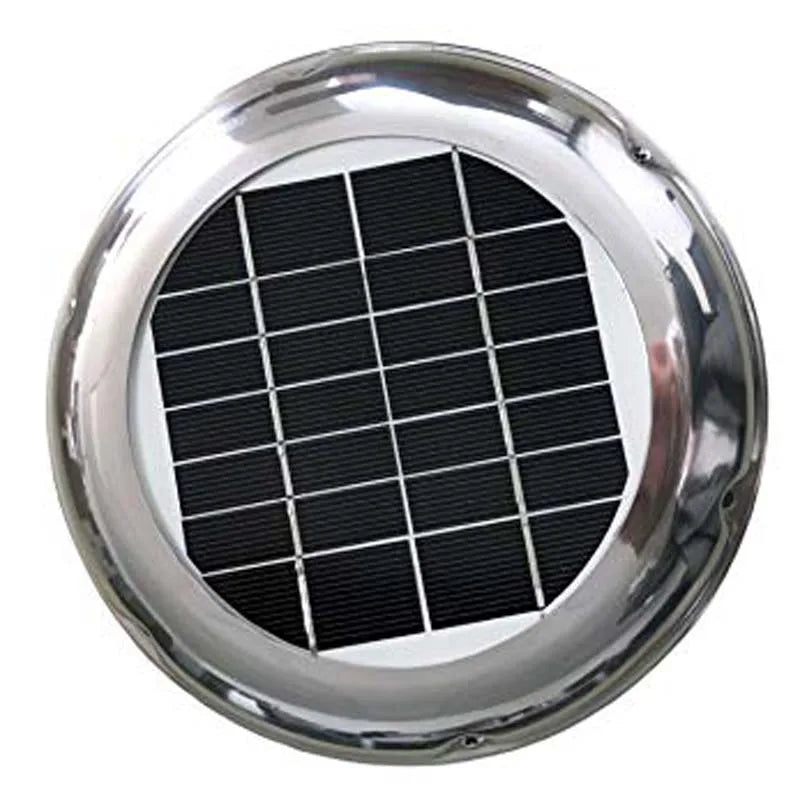 2.5W Solar Vent Fan Ventilator for Bathroom Shed Home Conservations Caravans Boat Greenhouse
