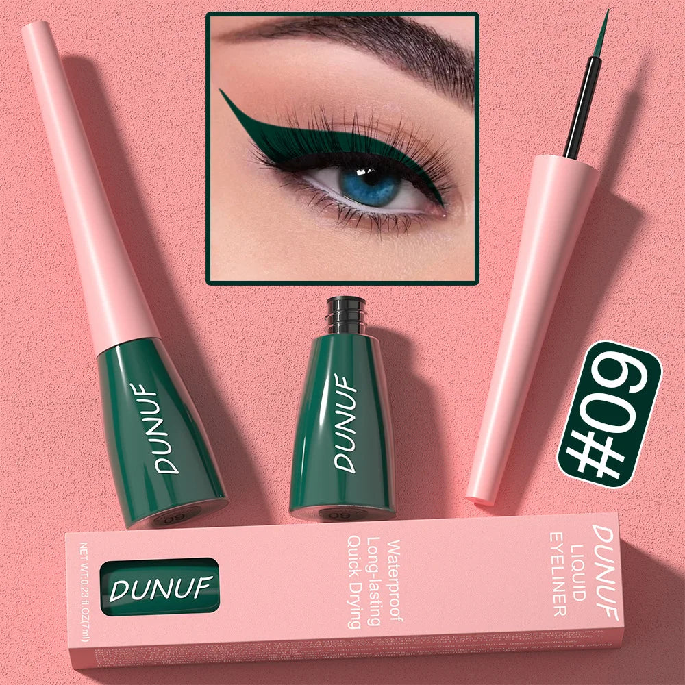 Colourful Liquid Eyeliner Waterproof Matte 7ML