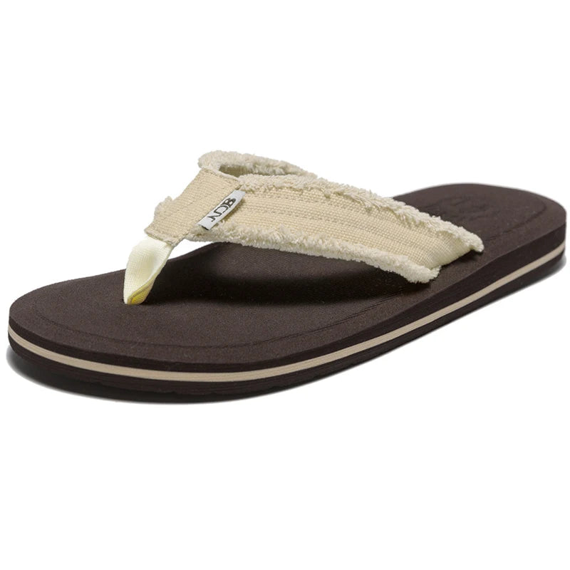 Summer Men's Flip Flops Top EVA Beach Sandals Shoes Man Non-slip Male Slippers Comfortable Men Casual Shoes Big Size 48 49