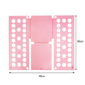 Plastic Clothes Folding Board Easy and Fast Kids Laundry Folder Shirt Folding Board Home Storage Tool for Kid Children Adults