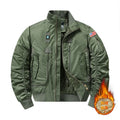 Winter MA1 Bomber Jacket Oversized Padded