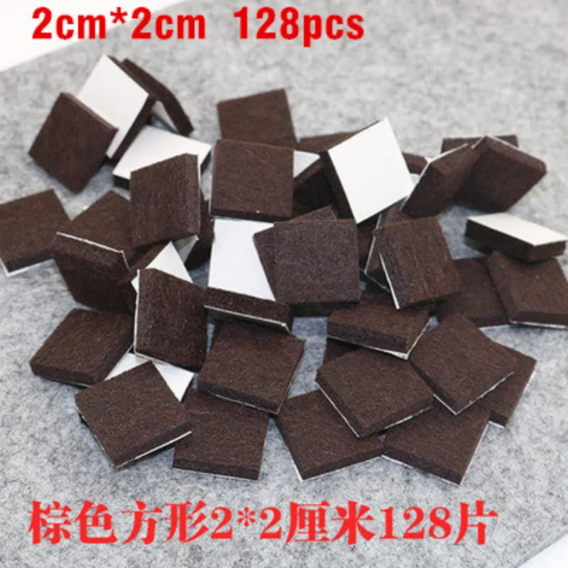 20mm Felt Chair Leg Pads 5mm Thick Floor Scratch Protector Mat Mute Non-slip Self Adhesive DIY Furniture Accessories