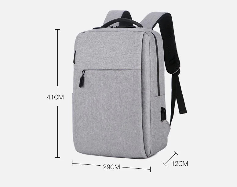 Multi Layer Zippered Laptop Bag, 13 Inches, 14 Inches, 15 Inches, Computer Backpack, Business Backpack, MEN'S AND WOMEN'S TRAVEL