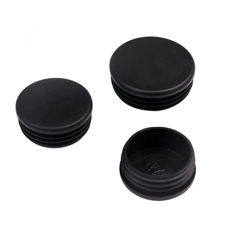 Round Pipe Inner Plug 10-60mm Tube End Cap for Table Chair Leg Dust Cover Protector Pads Leveling Feet Furniture Accessories