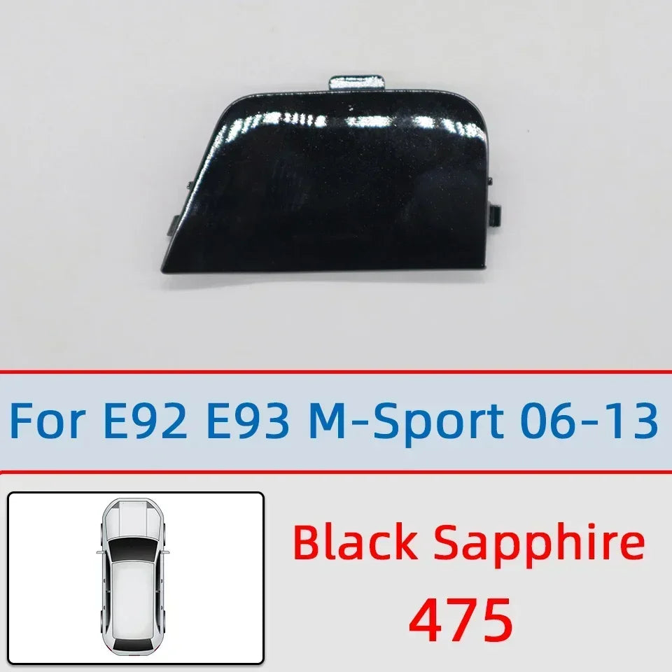 For BMW 3 E92 E93 LCI 2006-2013 M SPORT Car Rear Bumper Tow Hook Eye Cover Cap 51127893147 51127161497 51127256109