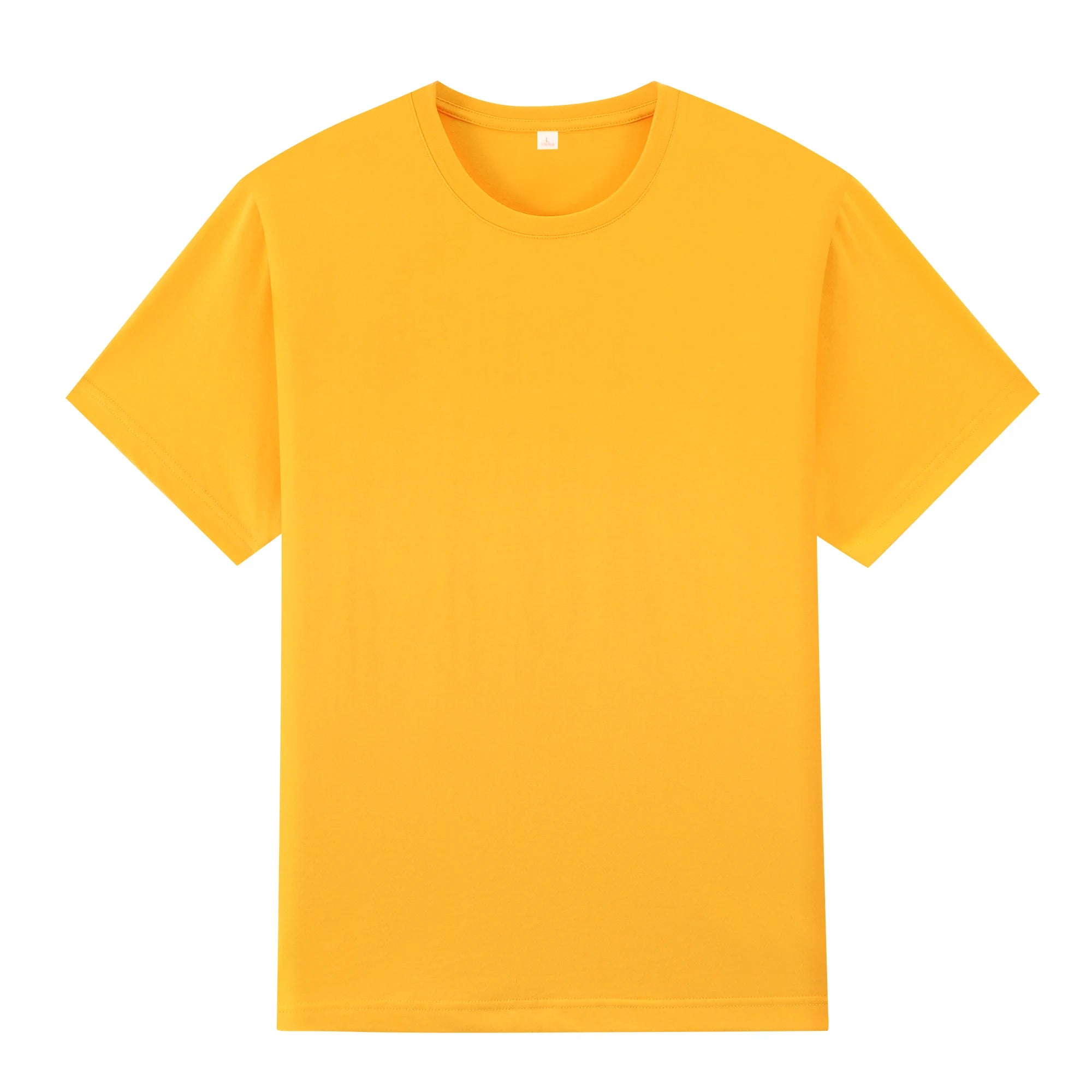 Cotton T-shirt Custom Logo Printing Work Clothes