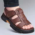 Men's Leather Beach Sandals Summer 2024