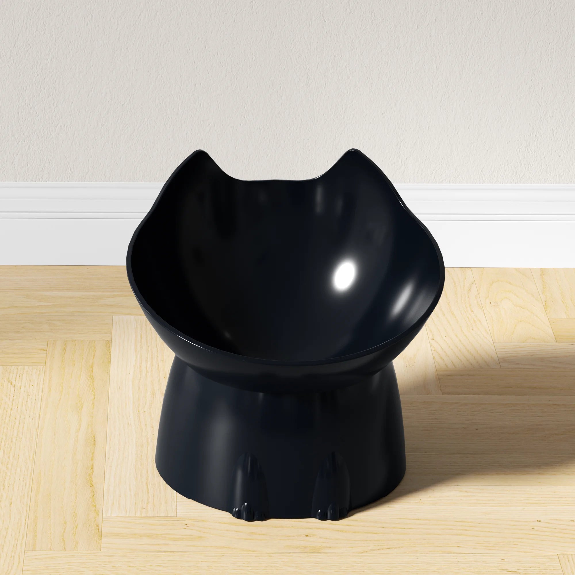 Elevated Cat Bowl Anti-Tip Raised Feeding Dish