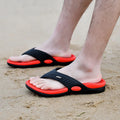 Jumpmore Men EVA Flip-flops Summer Men's Massage Slippers Beach Sandals Casual Shoes Size 40-45
