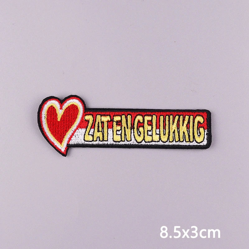 Netherland Oeteldonk Carnival Iron On Patches