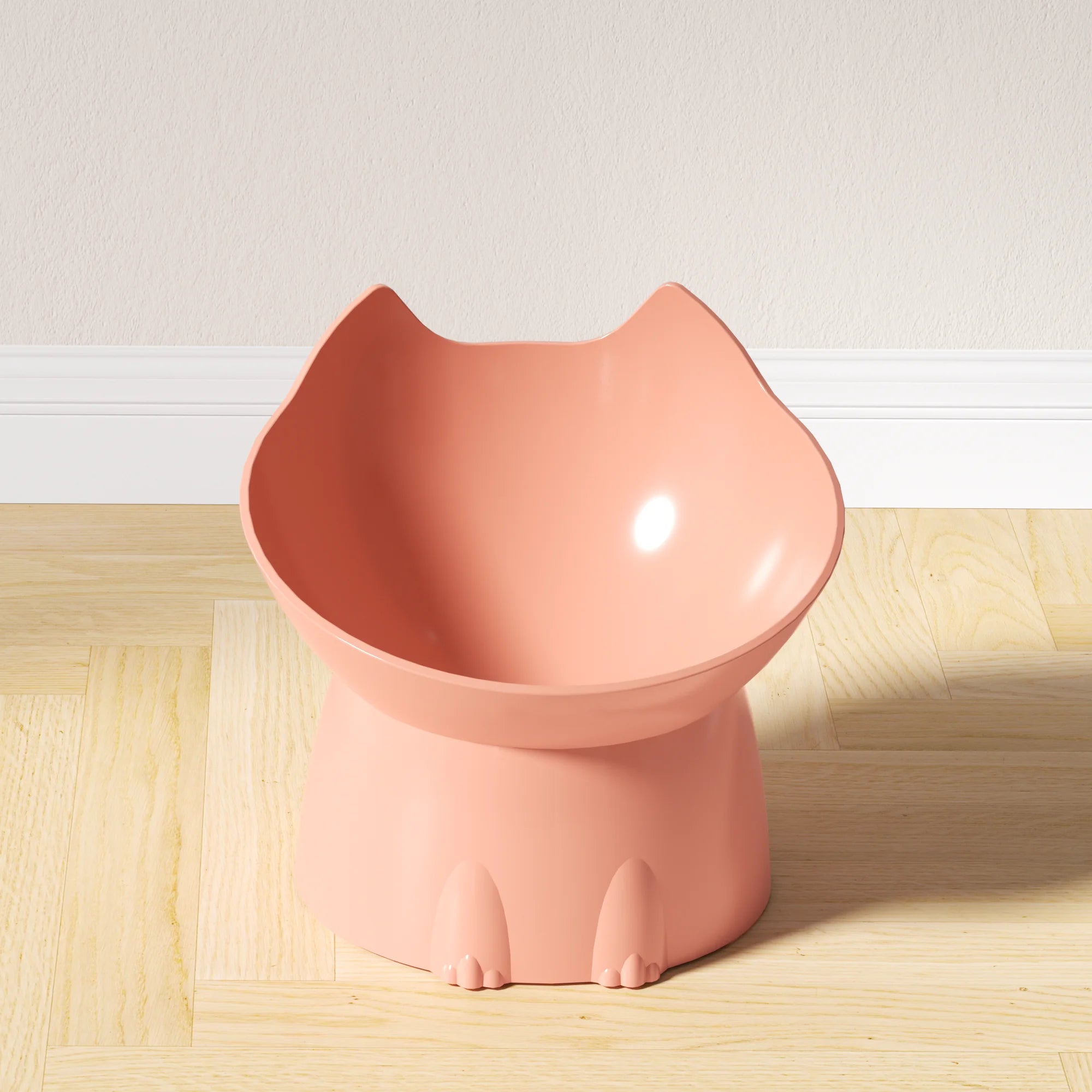 Elevated Cat Bowl Anti-Tip Raised Feeding Dish