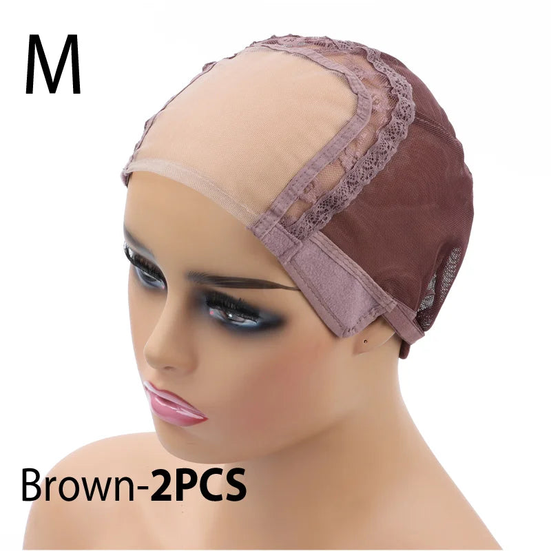 Wig Cap For Making Wigs Bonnet Perruque Touca Para Lace Toca Para Cabelo Glueless Wig Caps For Making Wigs Lace For Wig Making