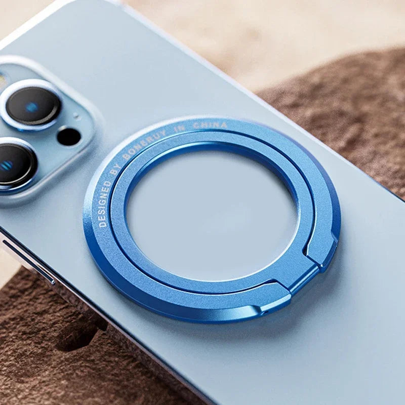 Magnetic Ring Phone Holder For MagSafe Portable Mobile Phone Magnet Foldable Bracket Removable Grip Stand for iPhone Support