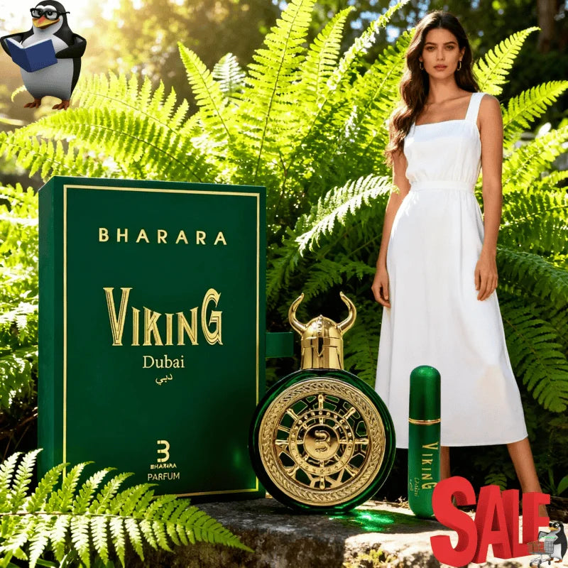 Bharara Viking Dubai Parfum – Unisex Fragrance Ideal for Dating & Daily Use, Perfect Holiday Gift Option