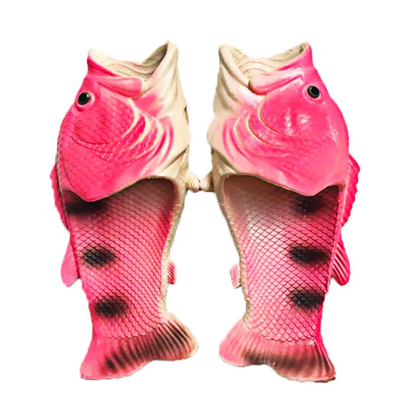 Fish Shoes Beach Slippers Unisex Funny Shoes
