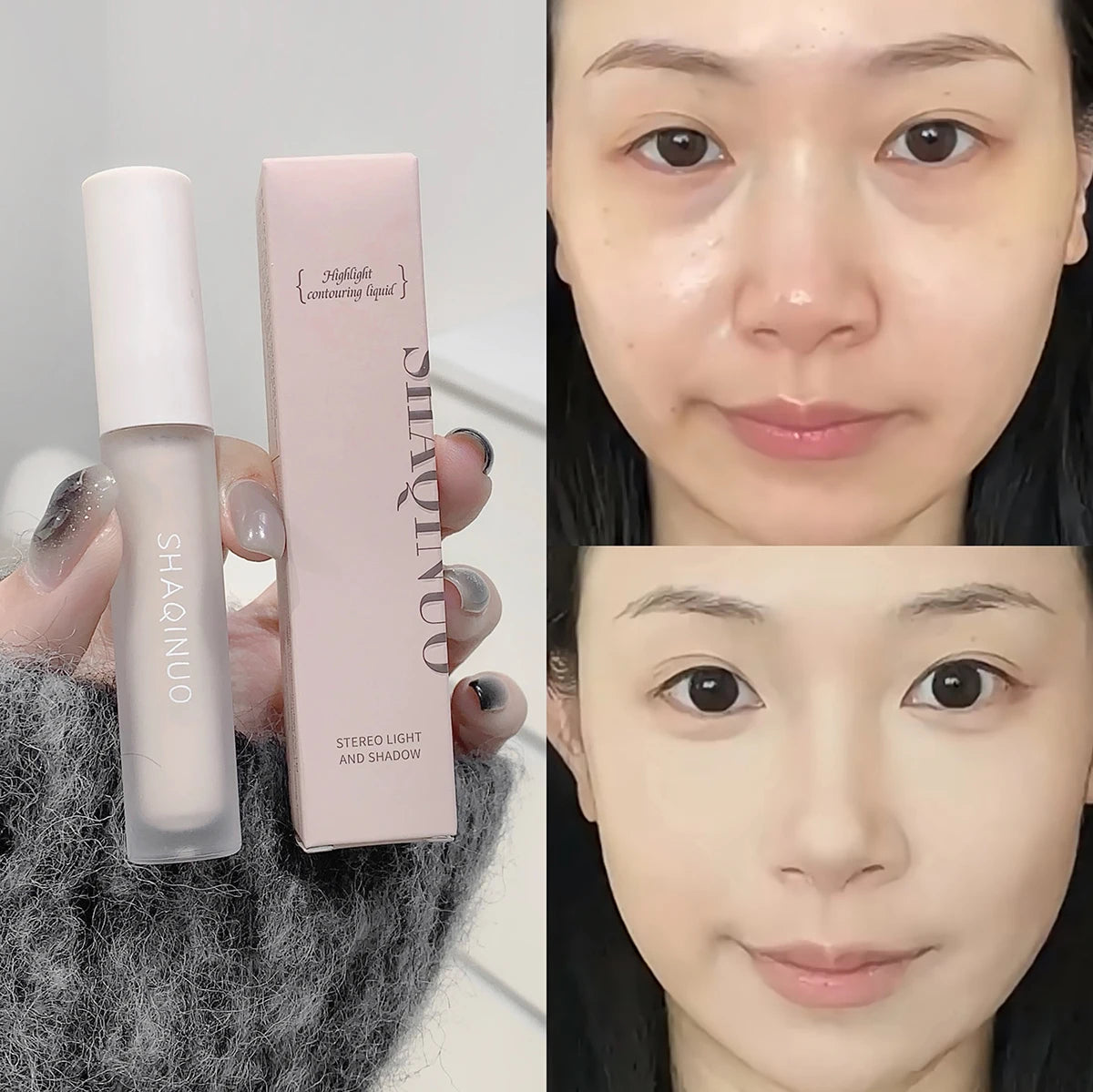 Facial Liquid Contour Stick Concealer 3D