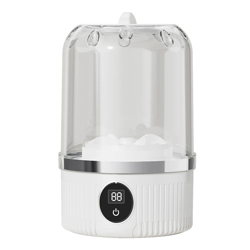 Underwear Washer with Laundry Cup Cordless Small Washing Machine Rechargeable Mini Special Washer for Travel Home and Dormitory