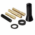 Brand New Carbon Fiber Screw Metal Short Stubby Mast Antenna Car Styling Roof Antenna Enhanced Signal For Benz Car Accessories