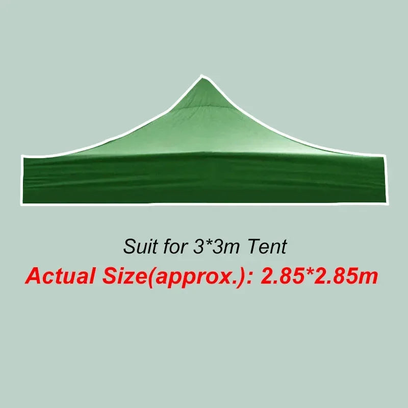 Tent Roof Oxford Cloth Shade Awning Tent Cover Garden Gazebo Waterproof UV Protect Cover Outdoor Sun Shelter Replace Cloth