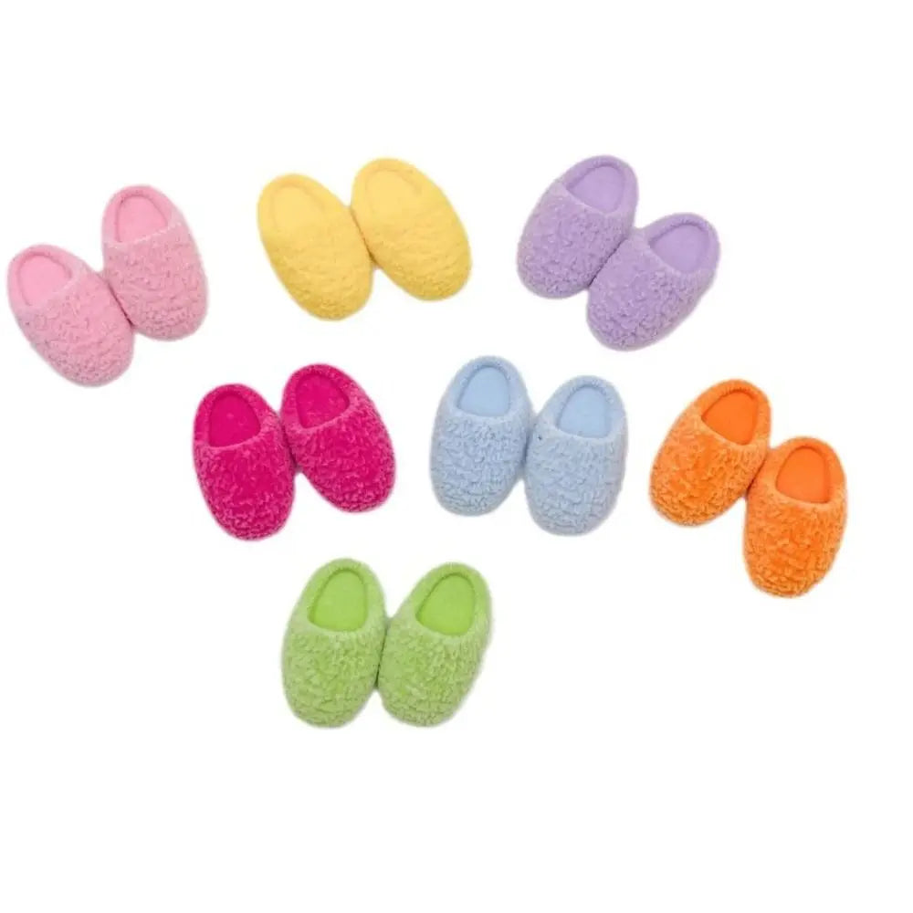 Fashion Fit 18Inch/43cm Change Clothes Game Mini Sandals Dollhouse Accessories Beach Slippers Doll Shoes