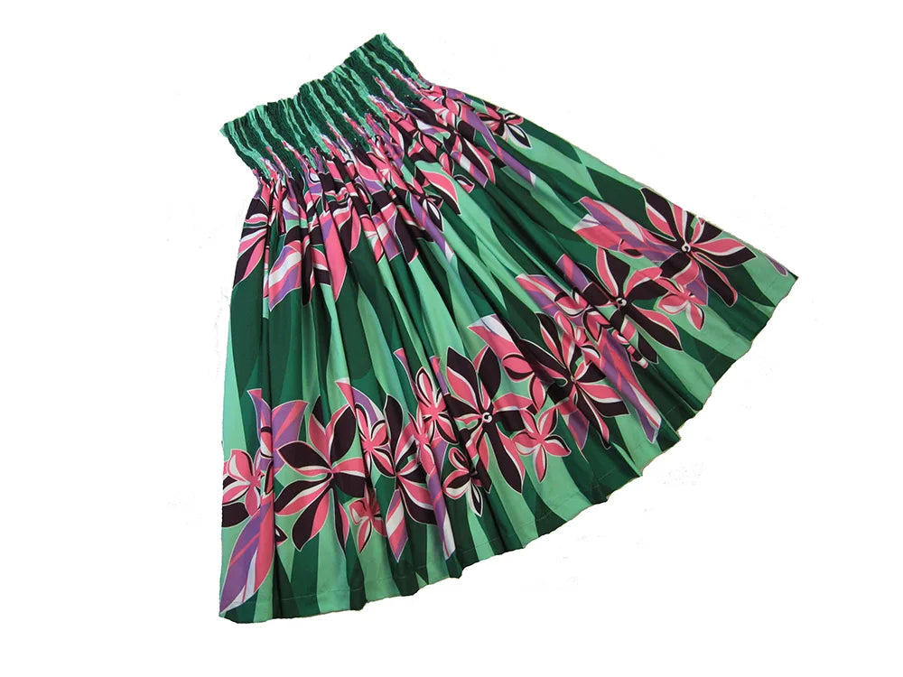 2025 Summer Hawaii Hula Dance Single Pa'u Skirt Floral Print Women Wear Paw Skirt Party Decoration Fashion Performace Dress
