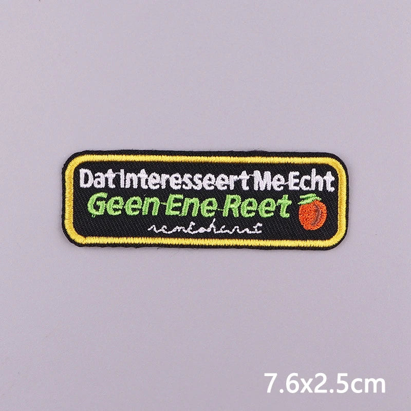 Netherland Oeteldonk Carnival Iron On Patches