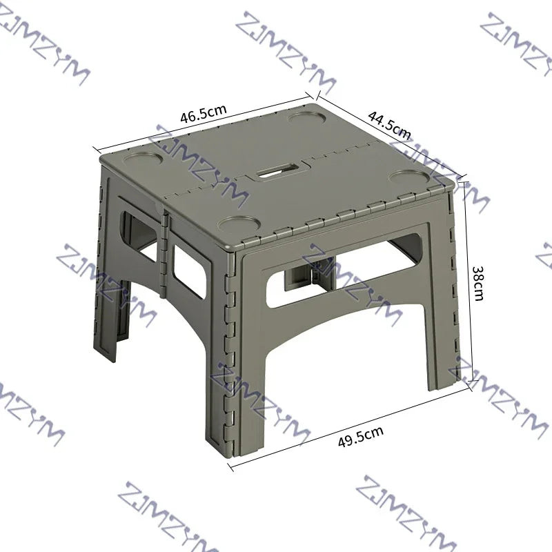 Outdoor Folding Table Portable Camping Plastic Table Set Simple Table Picnic Equipment Supplies