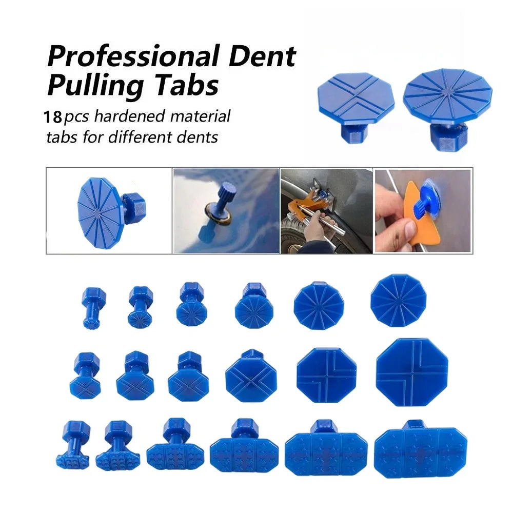 Auto Paintless Dent Repair Kit Glue Gun