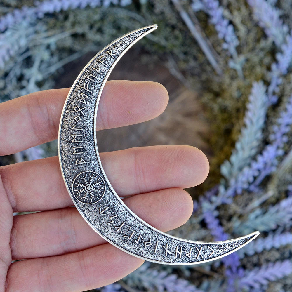 Filigree Celtics Moon Hair Forks For Women Viking Raven 3D Mandala Yoga Hair Sticks Unique Design Hairpin