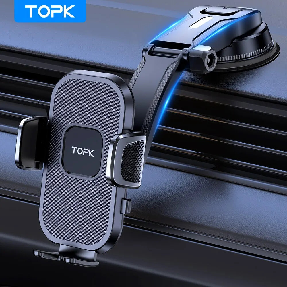 Car Phone Holder Gravity Stand Dashboard Mount