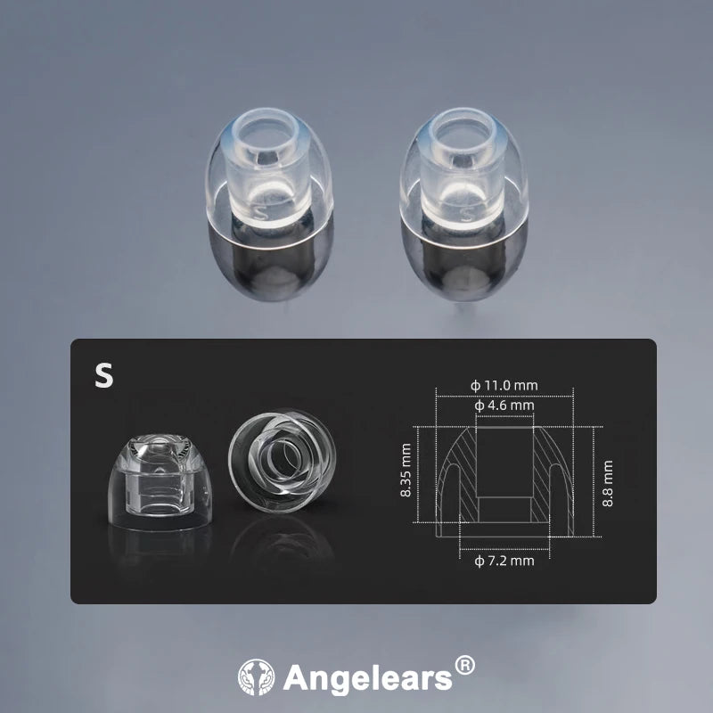 Angelears  AE100 1pairs Liquid Silicone Soft Earplugs Suitable for Bravery24 TanchJim 4U, Davinci