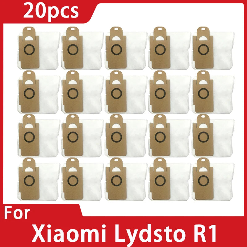 For Xiaomi Lydsto R1 Dust Bag Spare Parts Lydsto Integrated Robot R1 STYTJOX Vacuum Cleaner Dirty Bags Replacement Accessories