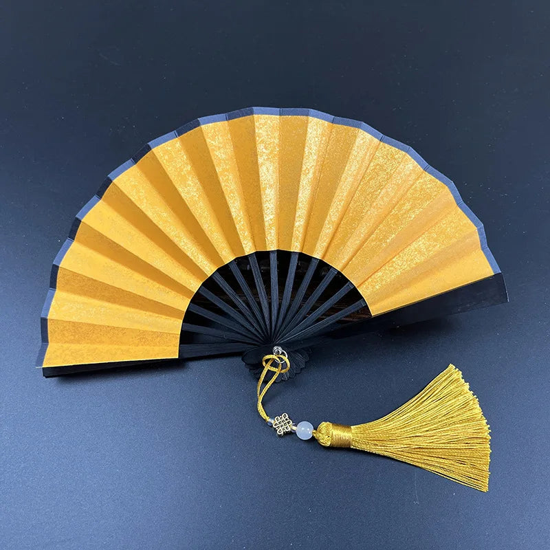 4-6 Inch Mini Folding Fan Portable DIY Painting Children'S Fan Ancient Style Held Dance Fans Party Wedding Summer Fan Accessorie
