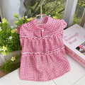 Fashion Dog Dress Dot Pet Dog Clothes Summer Suspender Puppy Skirt Chihuahua Yorkie Bichon Clothing Girl Dog Costume Cat Dresses