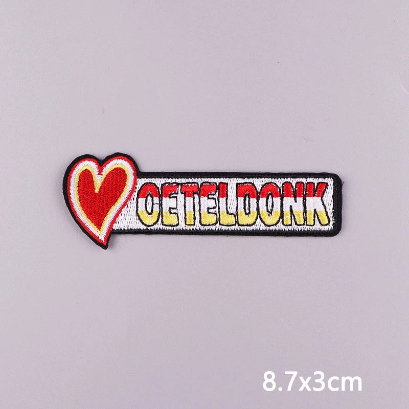 Netherland Oeteldonk Carnival Iron On Patches