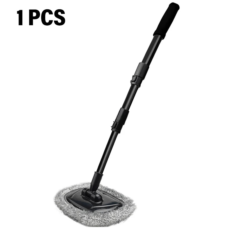 Car Wash Mop Telescoping Long Handle Brush
