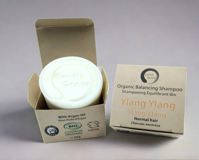Organic Solid Shampoo - Ylang Ylang 60g