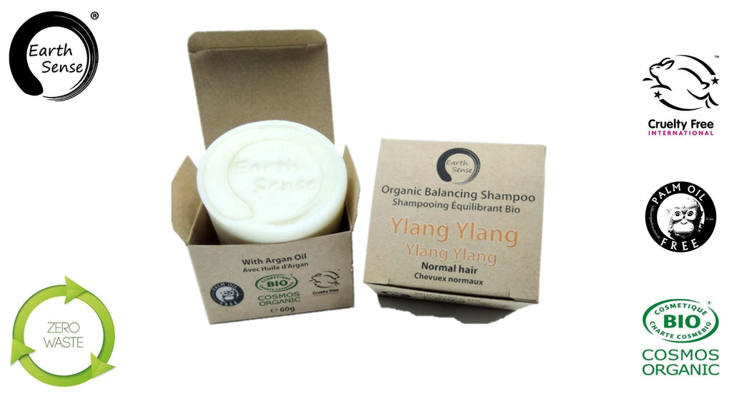 Organic Solid Shampoo - Ylang Ylang 60g