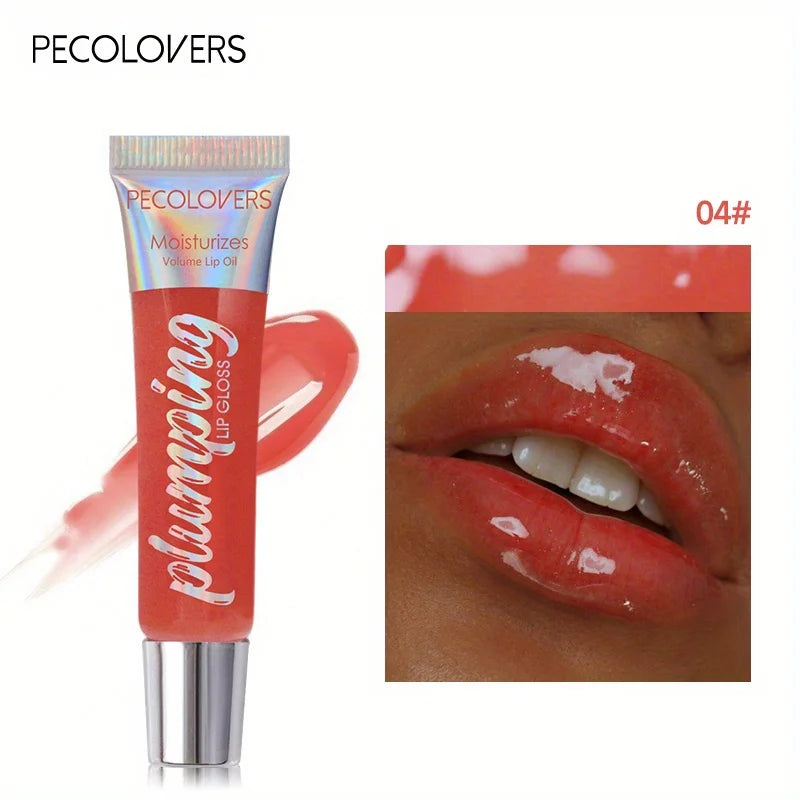 Shimmer Lip Oil Gloss for Fuller Lips