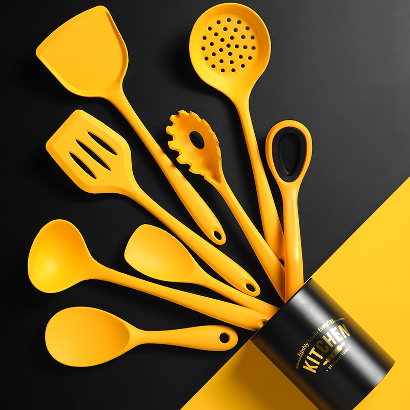 Silicone and Nylon Nonstick Kitchen Utensil Set