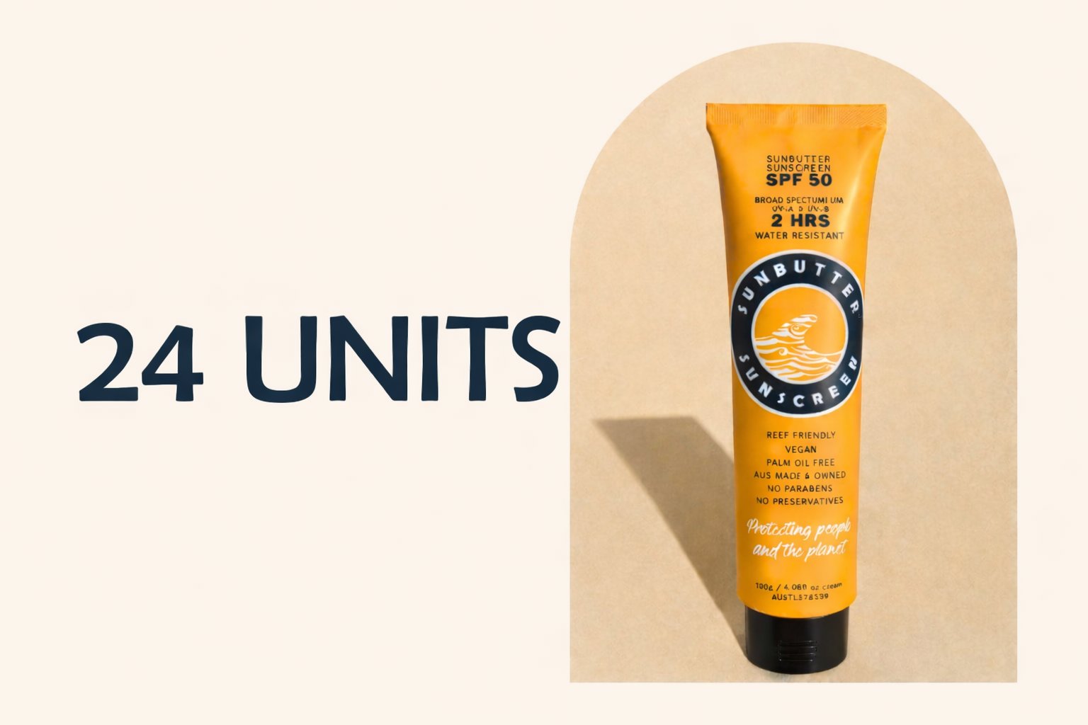SunButter Skincare SPF50 TUBE- 24 Units