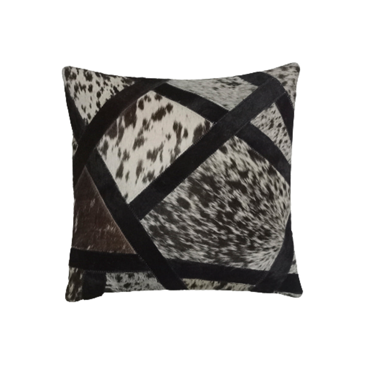 Cowhide -Leather- Cotton-Seed- Cushion- Cover