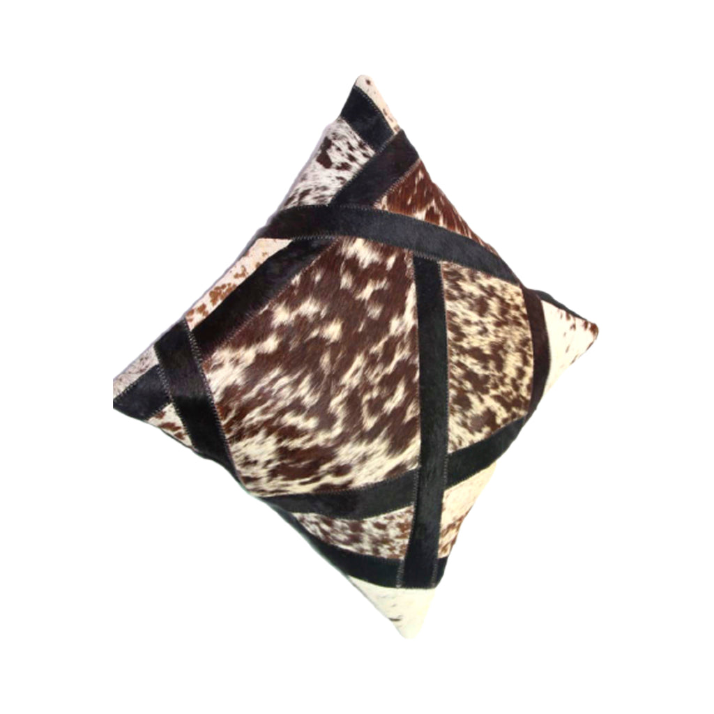 Cowhide- Leather-Cotton -Seed -Cushion -Cover