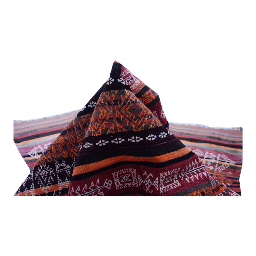 Baluch- Soumak -Mexican- Red- Vintage -Rug