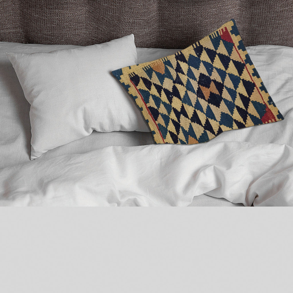Kilim- Handwoven -Sandrift- Cushion -Cover