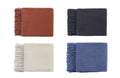 Levi Throw Rug Blanket - Dark Grey