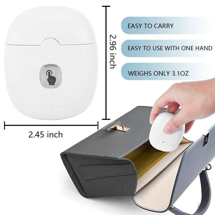 Electric Nail Trimmer LED Rechargeable
