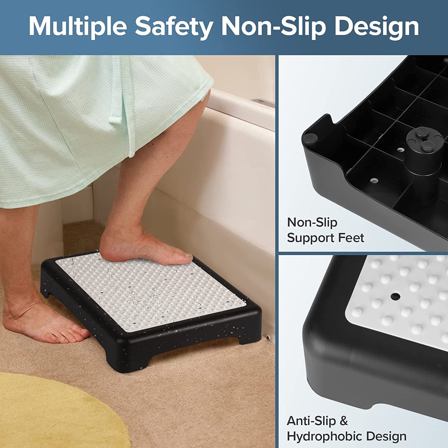 Outdoor Half Step Stool Non-Slip 50x40cm